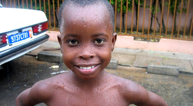 Diakité, 7 år gammel, skolegutt - Abidjan: